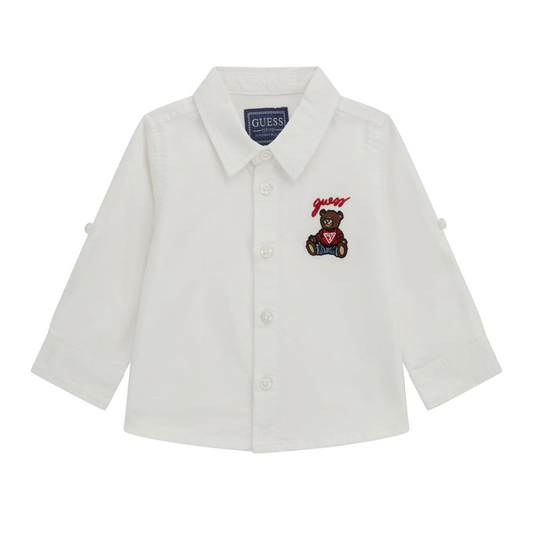Guess - White Blue Bear Shirt