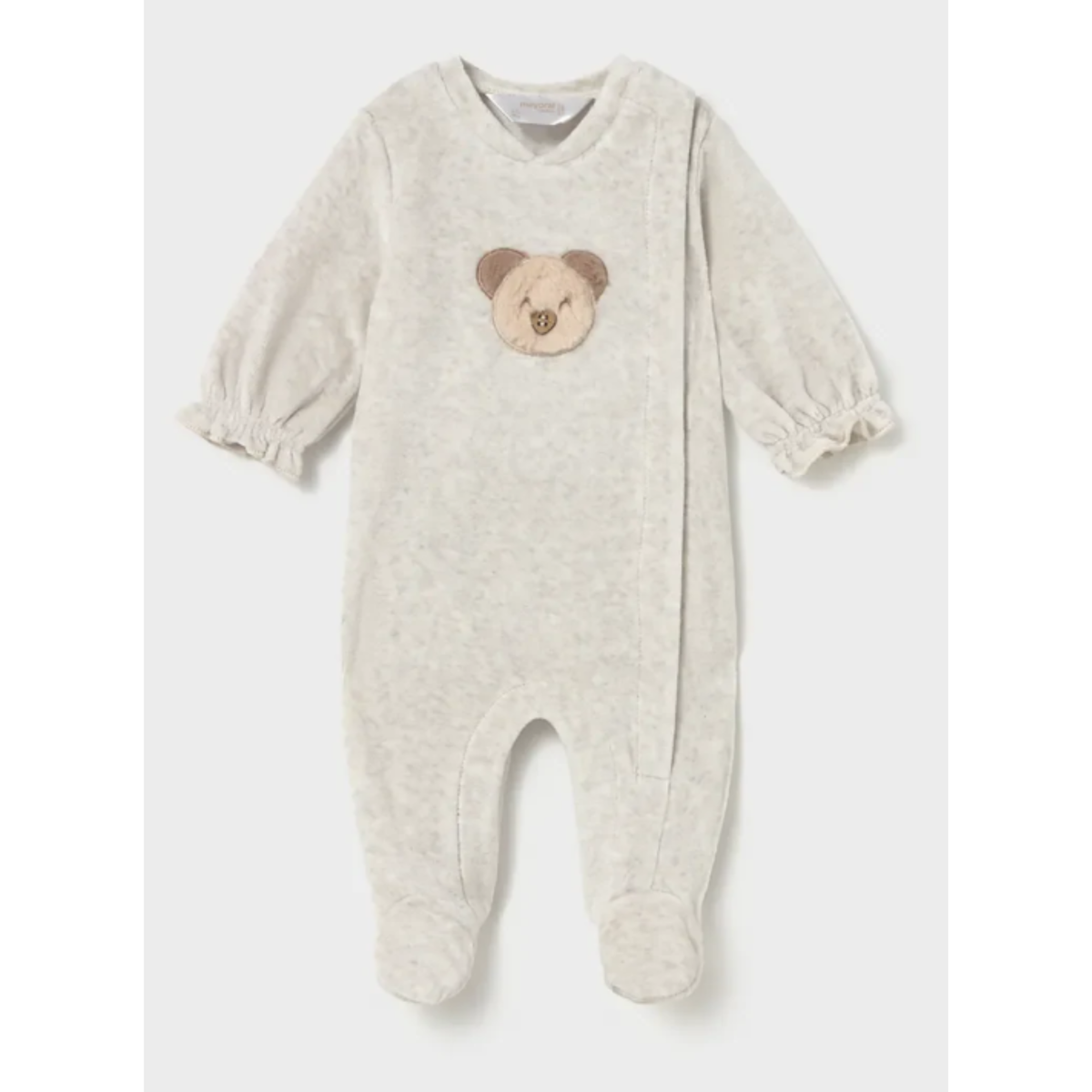 Mayoral - Bear Girls Velvet Romper