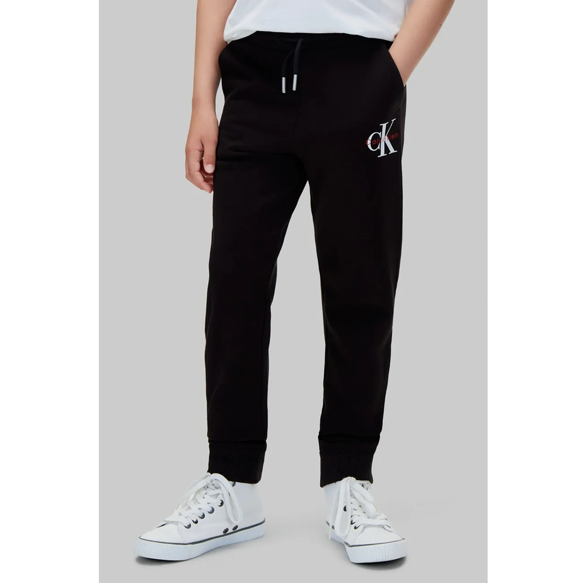 Calvin Klein - Black Cotton Trackpant