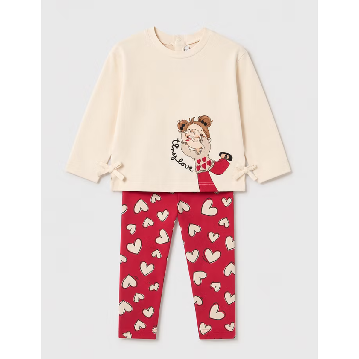 Mayoral - Love Hearts Legging Set
