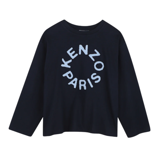 KENZO - Blue Logo Top
