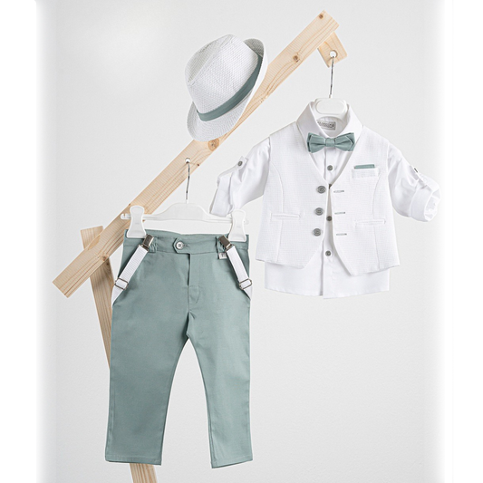 Κουστούμι Βάπτισης - Κωδικός: S26 Lorenzo Mint