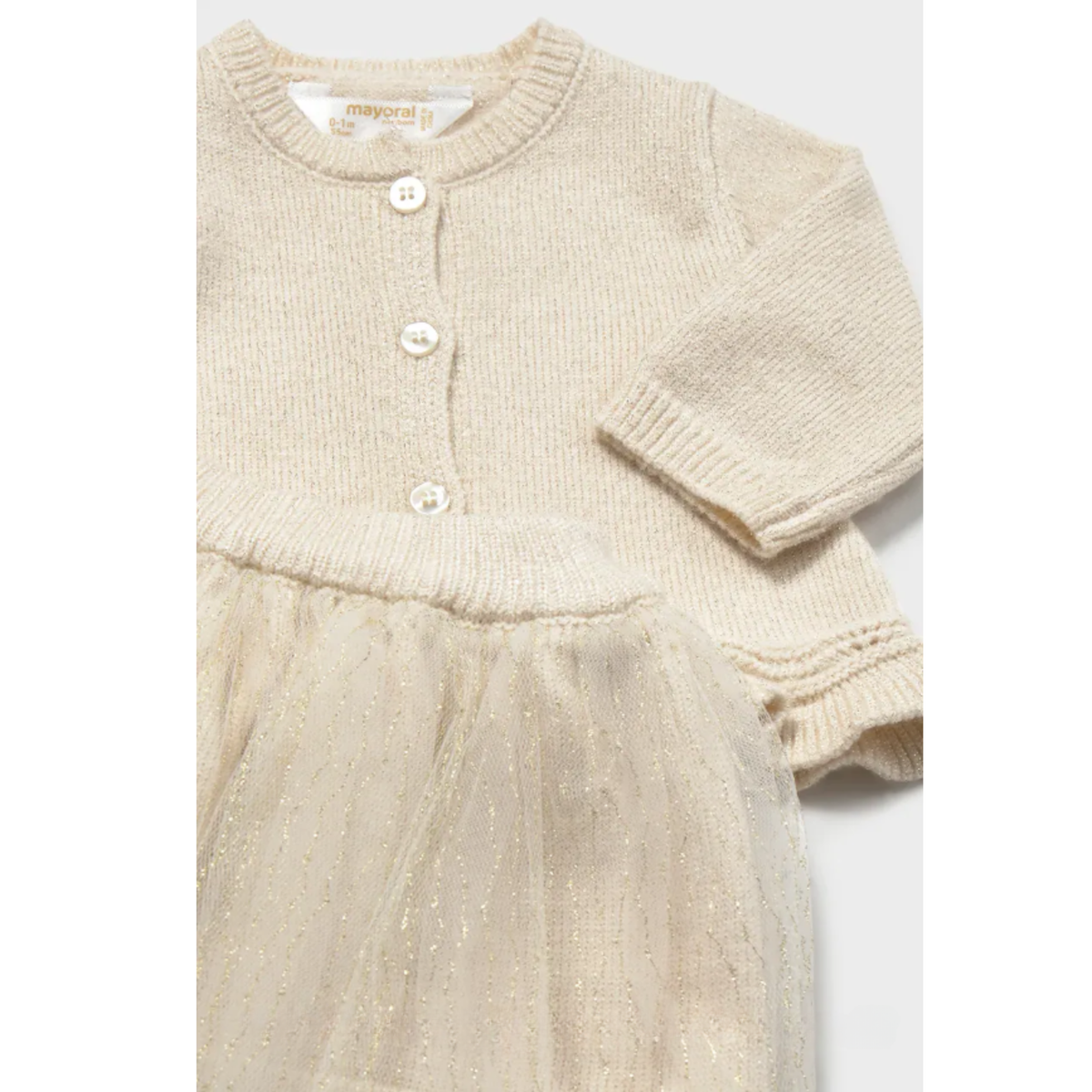 Mayoral - Golden Tutu Formal Set