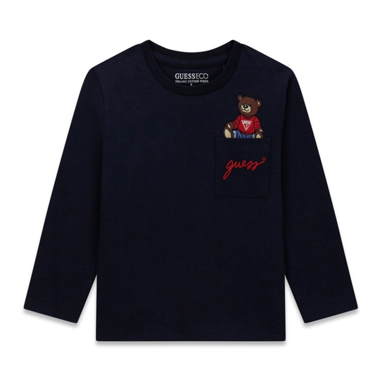 Guess - Blue Bear Cotton Top
