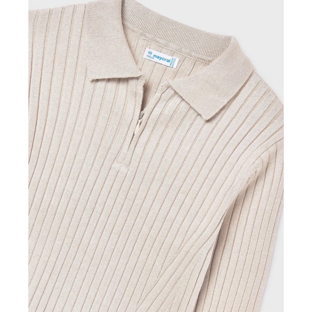 Mayoral - Beige Girls Jumper