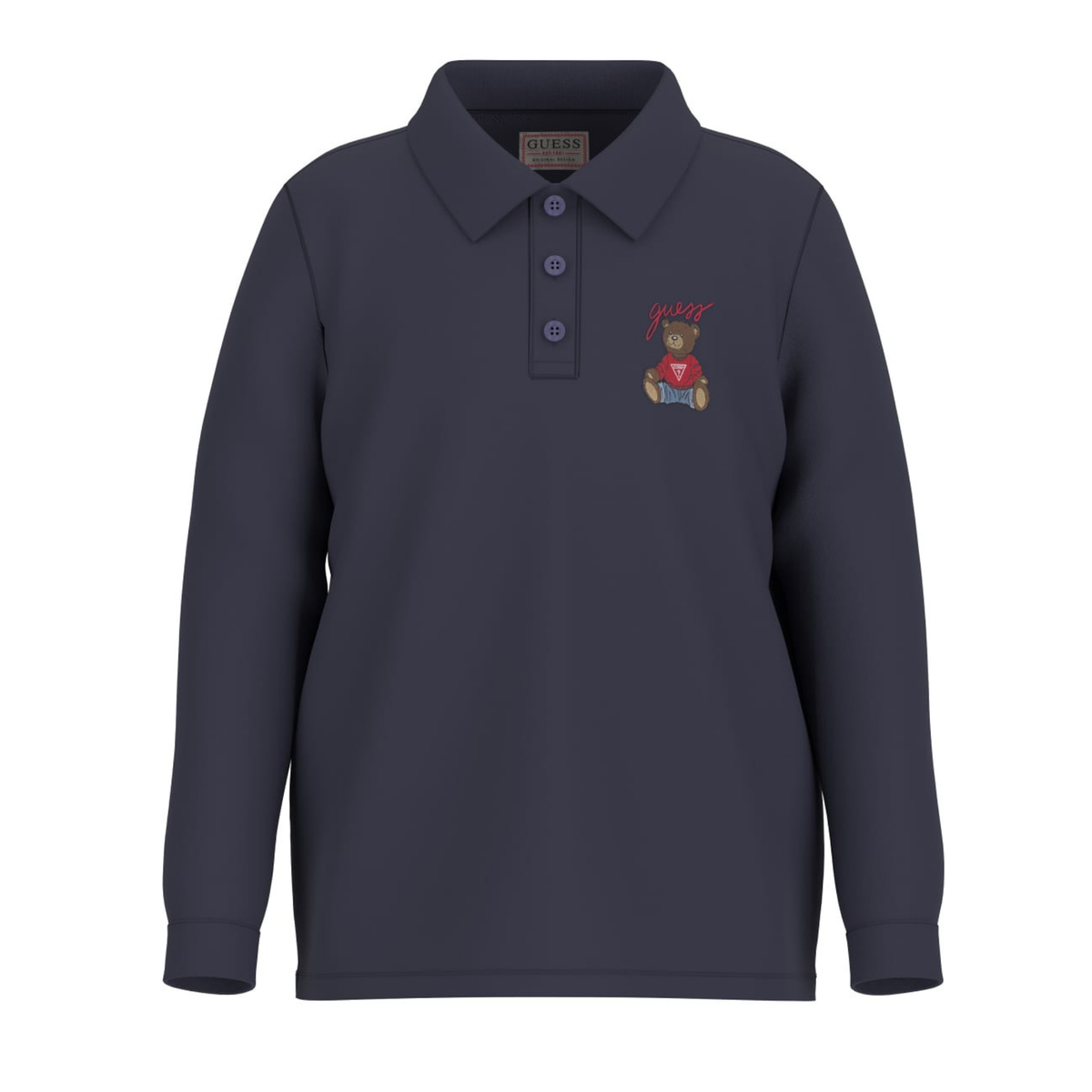 Guess - Blue Bear Polo Blouse