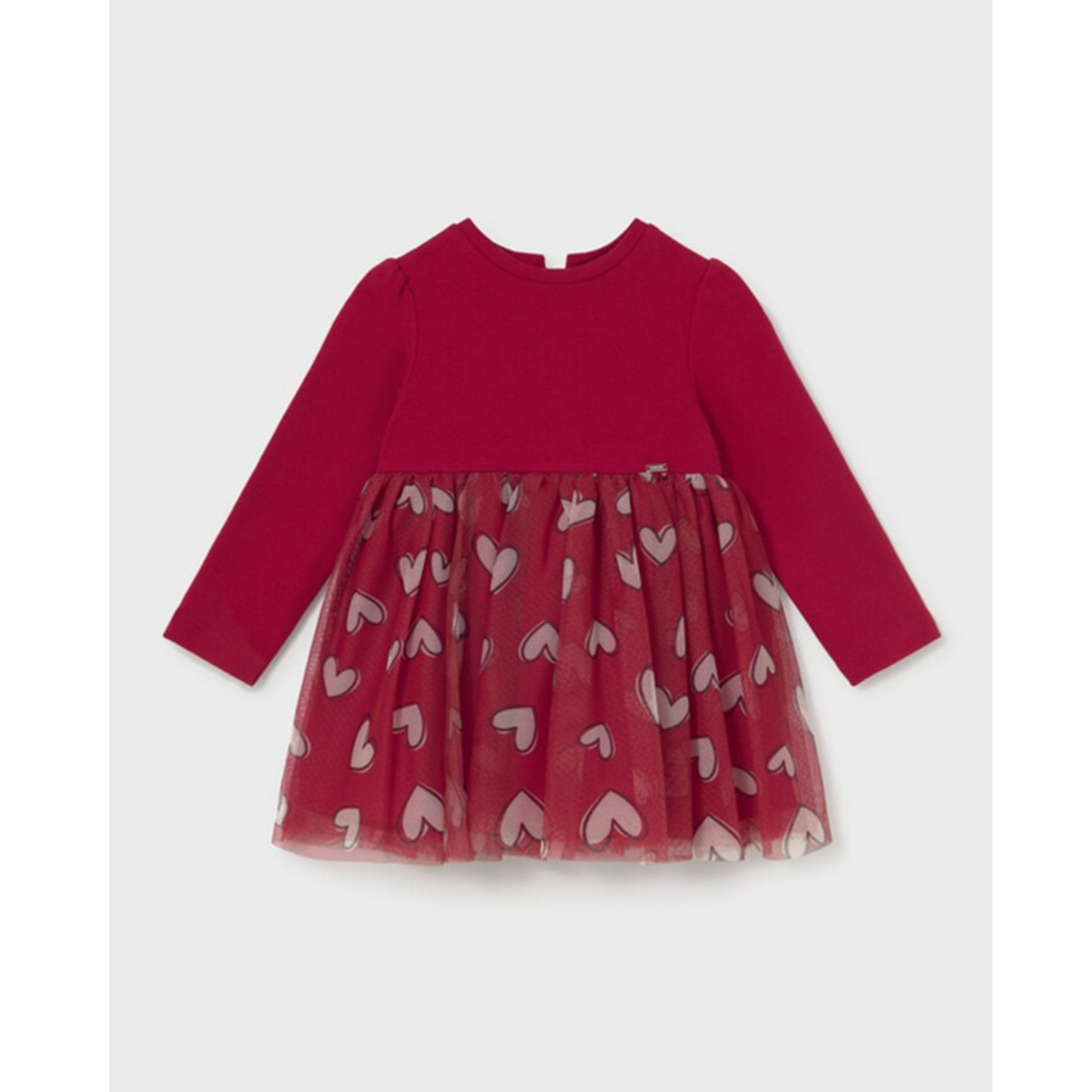 Mayoral - Red Love Tulle Dress