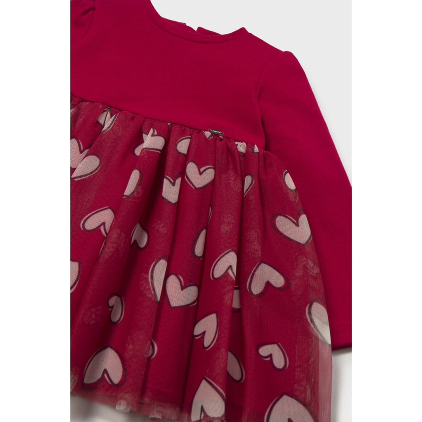 Mayoral - Red Love Tulle Dress