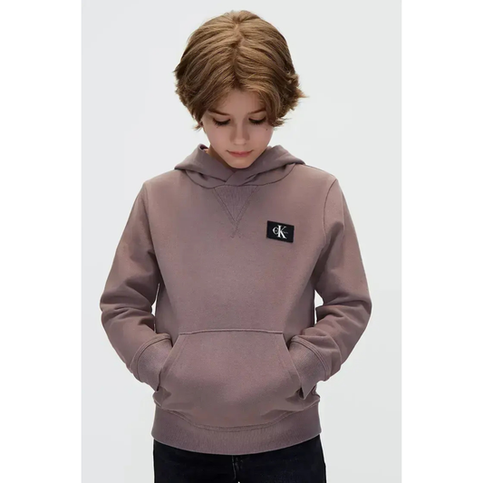 Calvin Klein - Terry CK Woven Label Hoodie