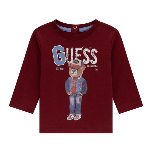Guess - Dark Red Guess Top