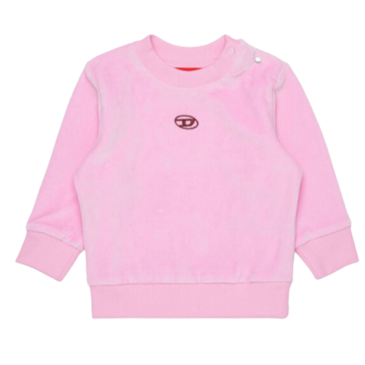 Diesel - Pink Velvet Sweatshirt