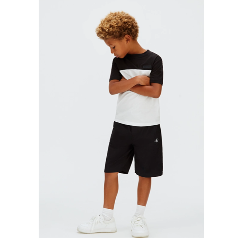 Calvin Klein - Colourblock Black & White Top