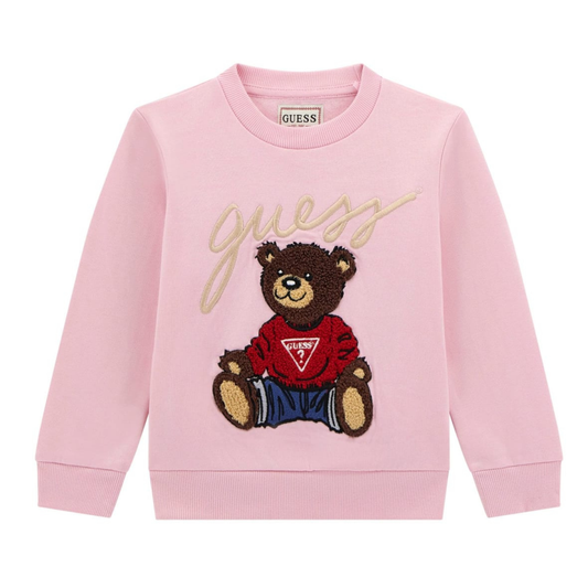 Guess - Pink Bear Sweatshirt