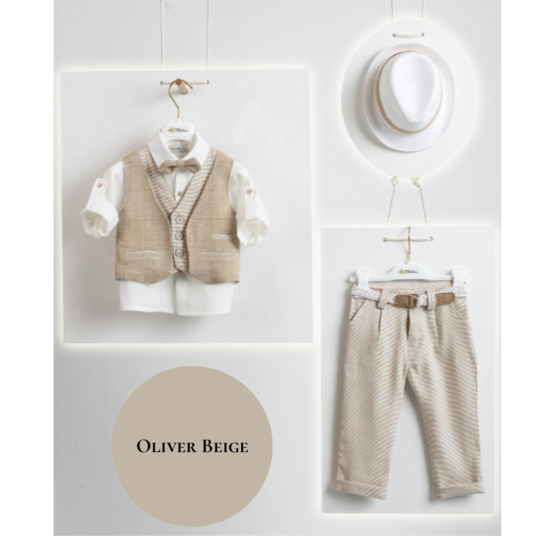 Christening Costume Code: S24 Oliver Beige