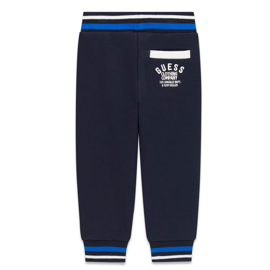 Guess - Blue Lined Cotton Trackpant