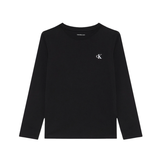 Calvin Klein - Black Basic Long Sleeve Top