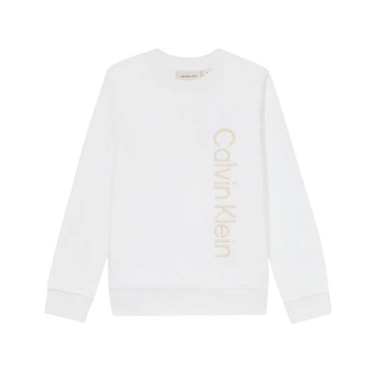 Calvin Klein - White Basic Big Logo Sweatshirt (Copy)