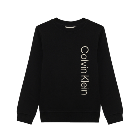 Calvin Klein - Black Basic Big Logo Sweatshirt