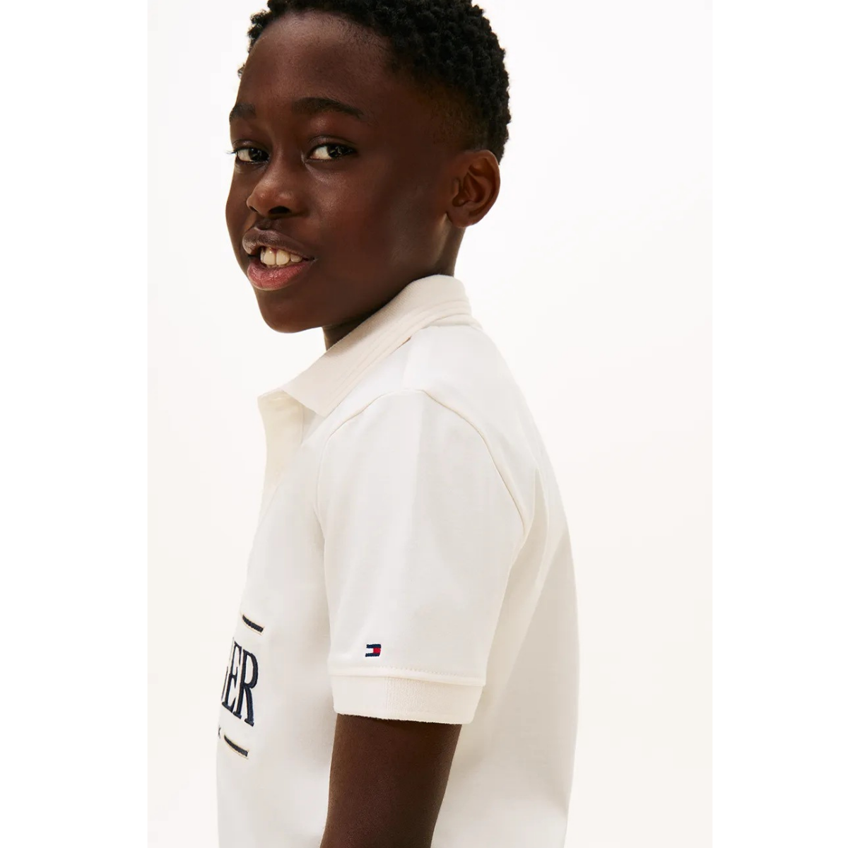 Tommy Hilfiger - Tommy Icons Interlock Ivory Polo