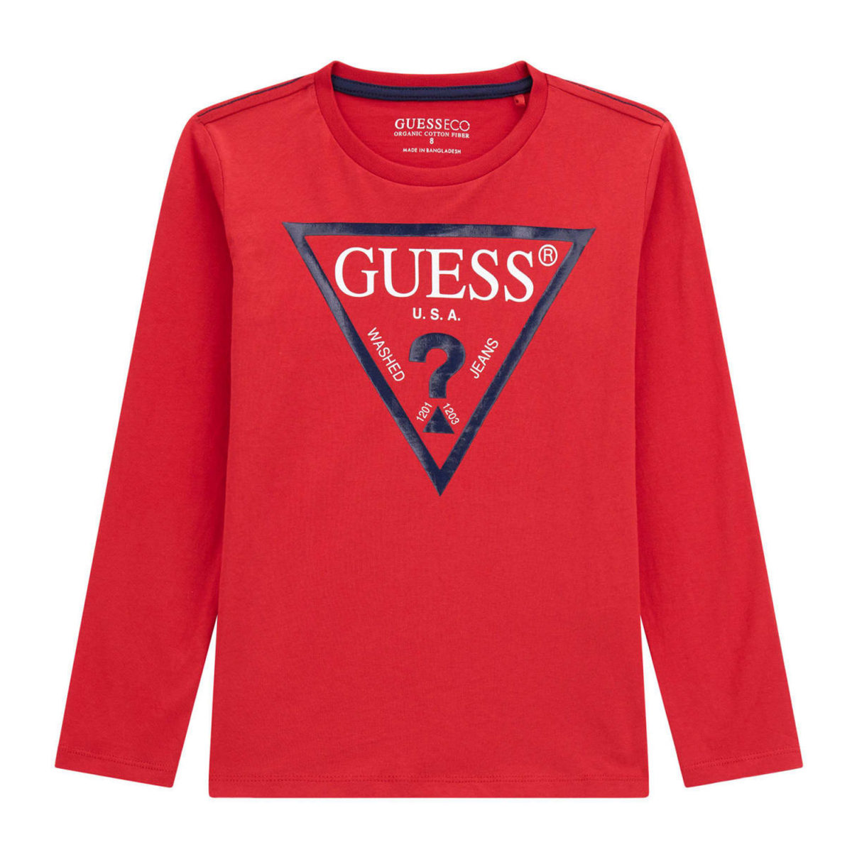 Guess - Red Basic Logo Top