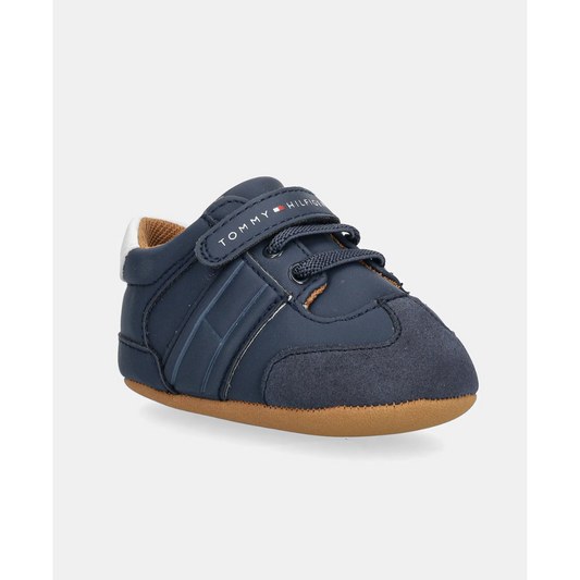 Tommy Hilfiger - Blue Low Cut Velcro Soft Shoes