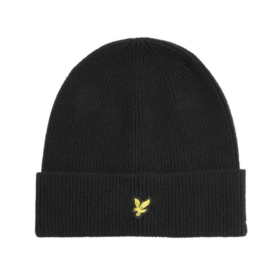 Lyle & Scott - Logo Black Winter Hat