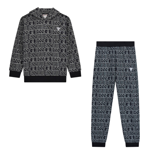Guess - Black GUESS Everywhere Tracksuit
