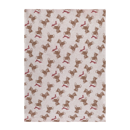 Guess - Allover Unisex Bear Blanket