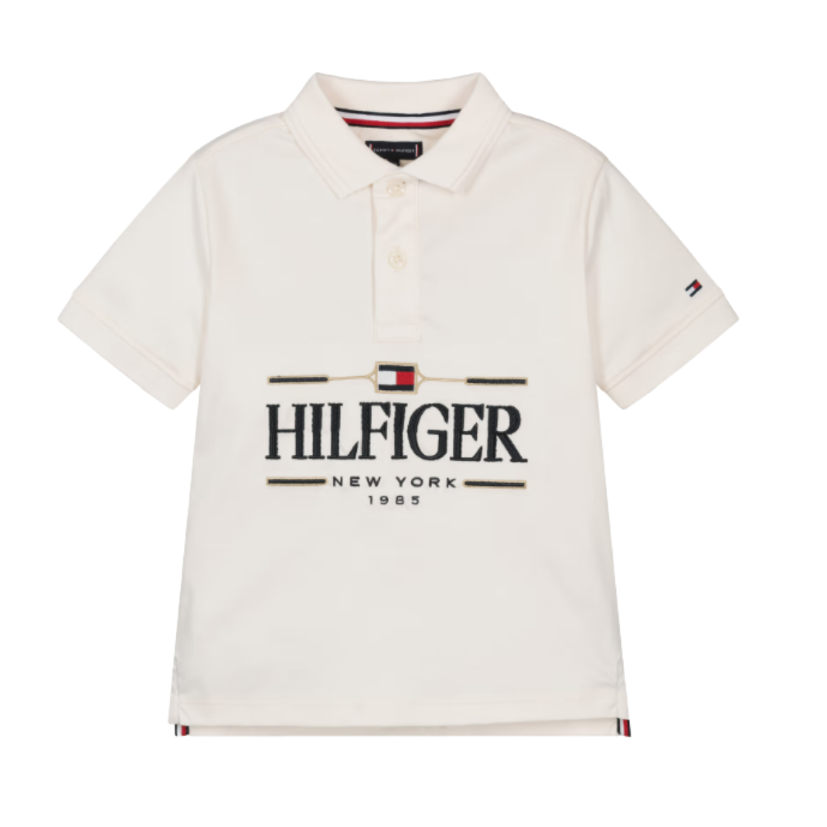 Tommy Hilfiger - Tommy Icons Interlock Ivory Polo
