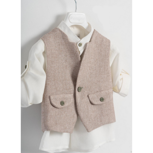 Christening Costume Code: S24 Mateo Olive