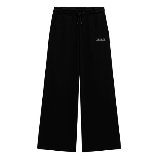 Guess - Black Cotton Girls Trackpant