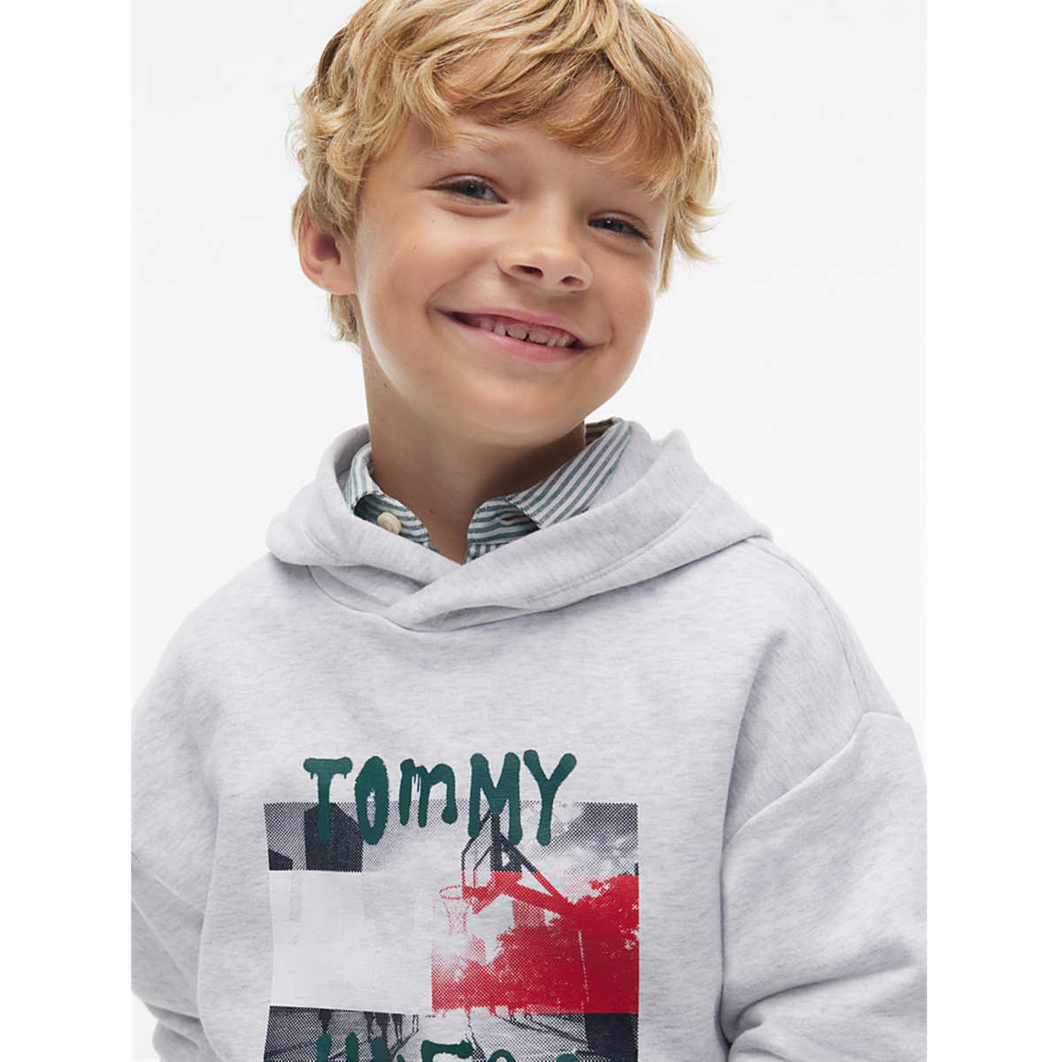 Tommy Hilfiger - Street Style Grey Hoodie