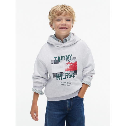 Tommy Hilfiger - Street Style Grey Hoodie
