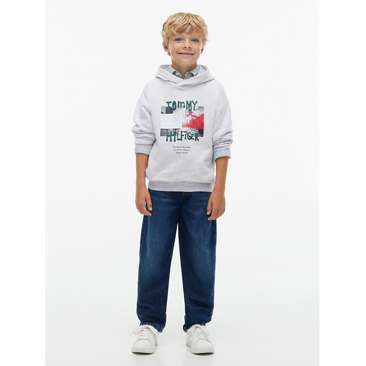 Tommy Hilfiger - Street Style Grey Hoodie