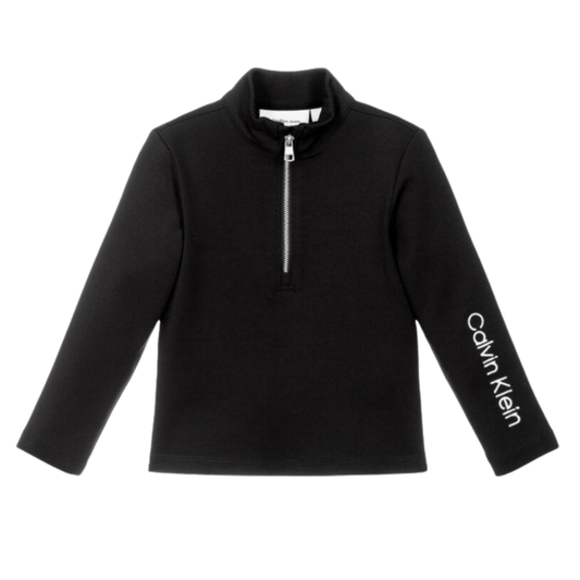Calvin Klein - Black Zip CK Top