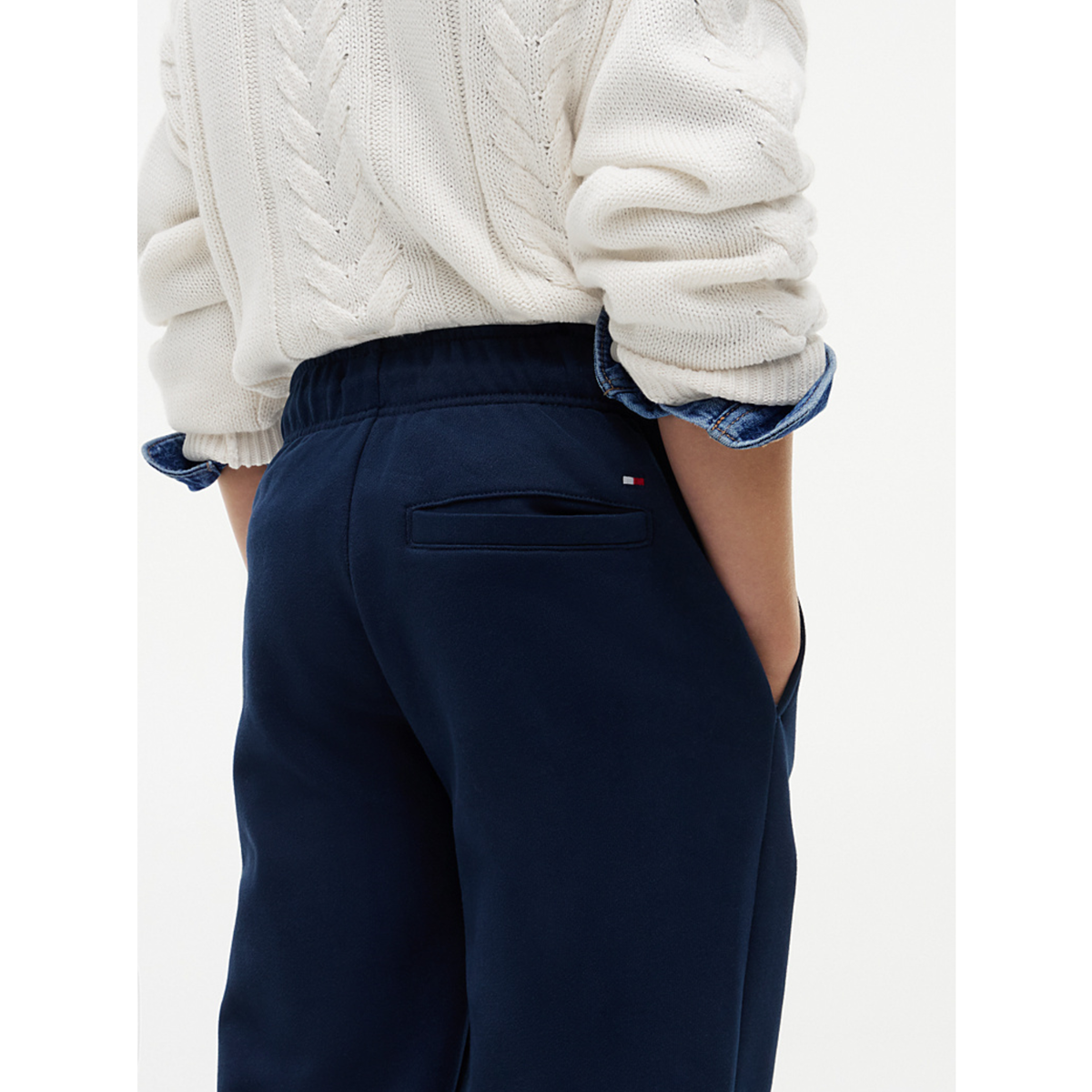 Tommy Hilfiger - Blue Cotton Trackpant