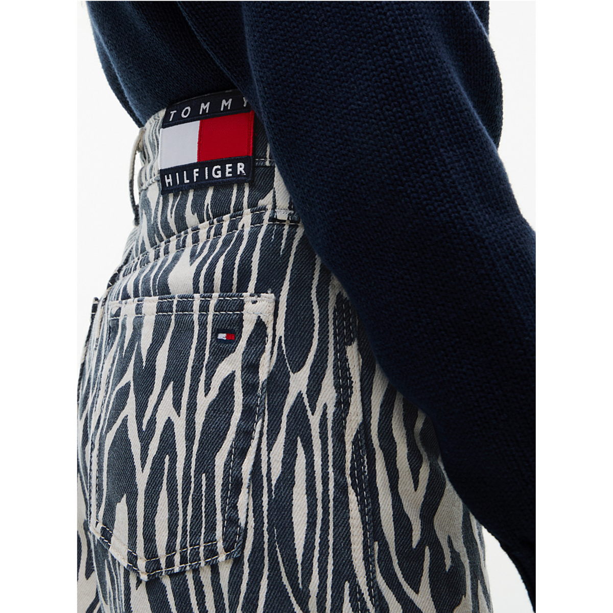 Tommy Hilfiger - Zebra Print Jeans