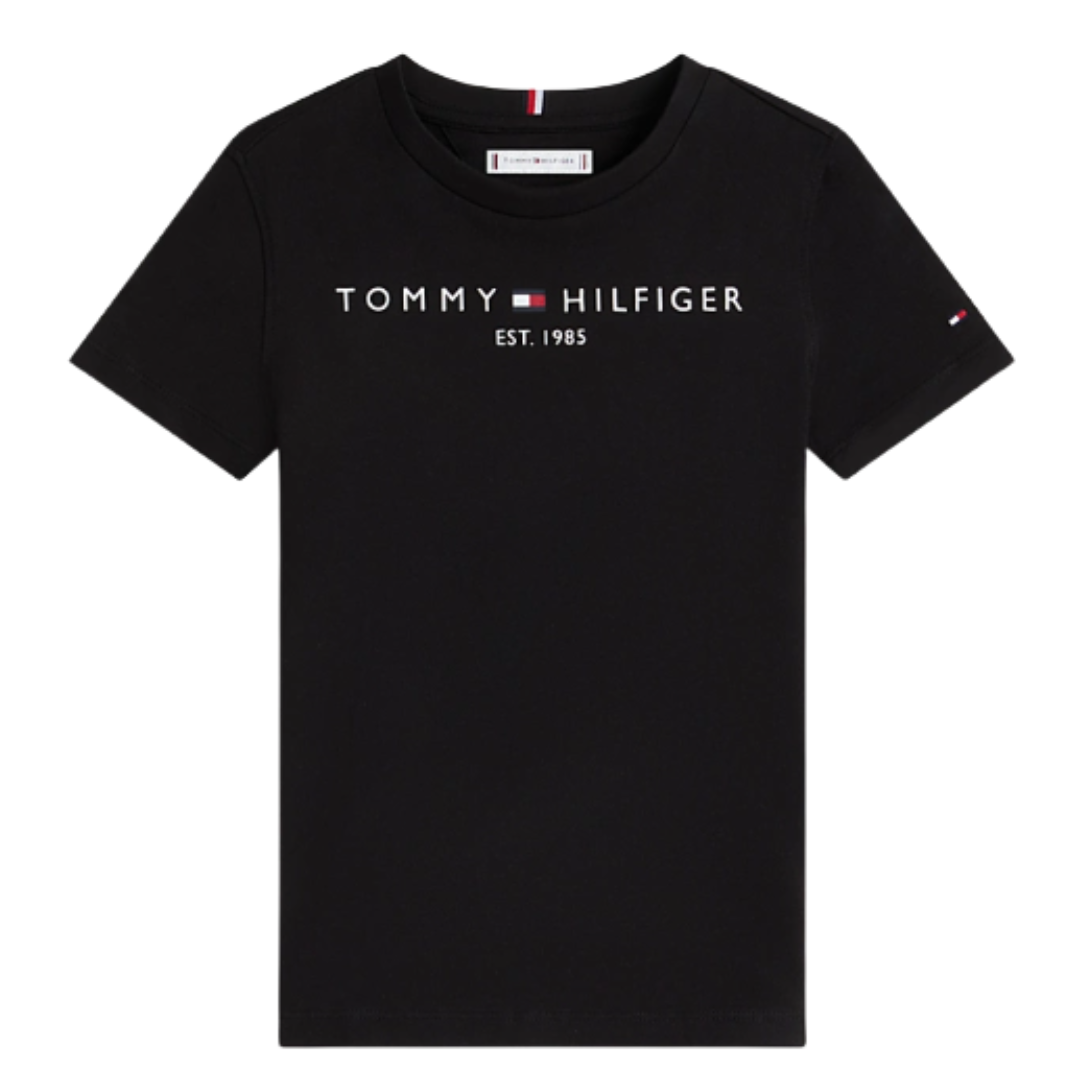 Tommy Hilfiger - Black Unisex Essential Top