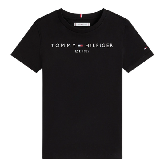 Tommy Hilfiger - Black Unisex Essential Top