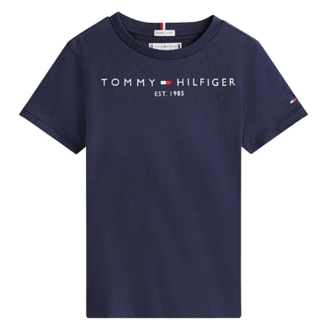 Tommy Hilfiger - Navy Blue Unisex Essential Top