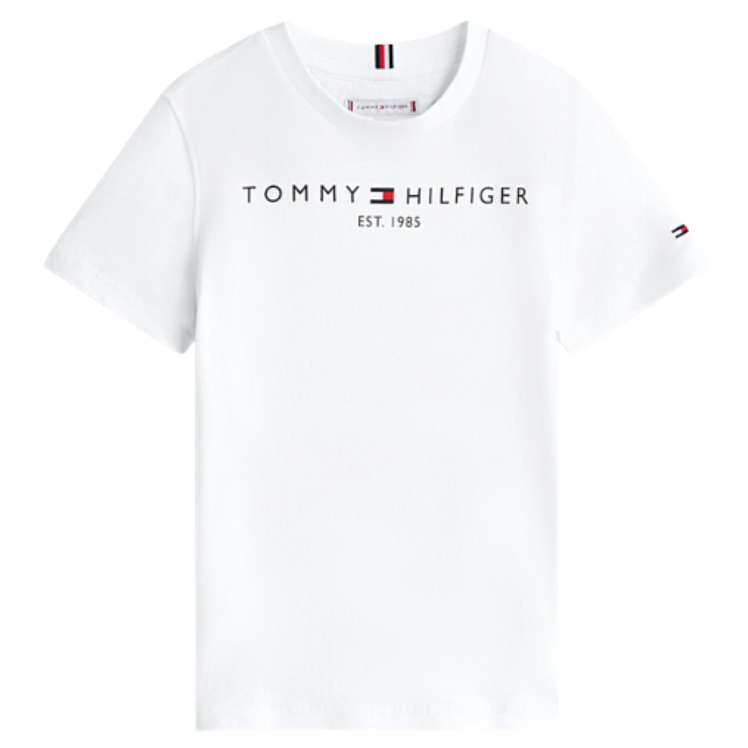 Tommy Hilfiger - White Unisex Essential Top