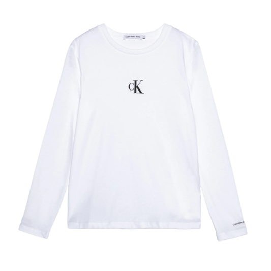 Calvin Klein - White Middle CK Top