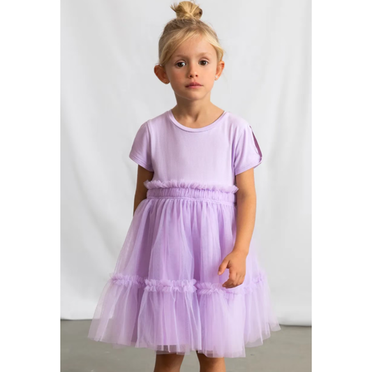 Mayoral - Girls Lilac Tutu Dress