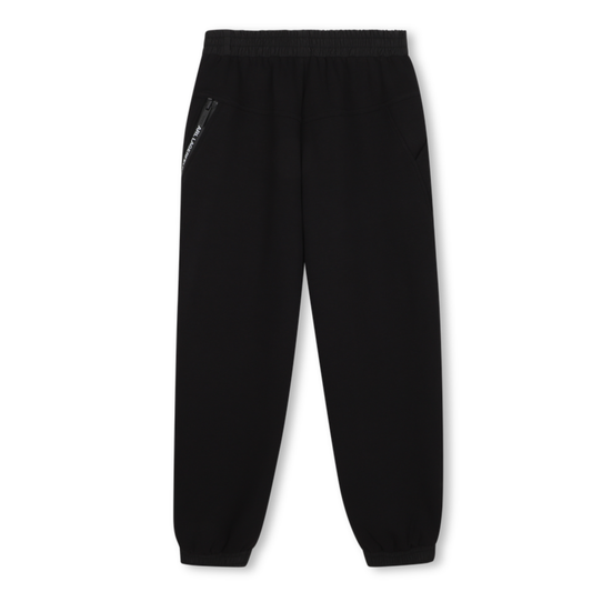 KARL LAGERFELD - Black Boys Cotton Trackpant