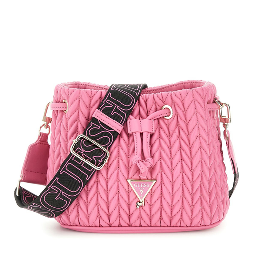 Guess - Fuchsia Stylish Leather Bag
