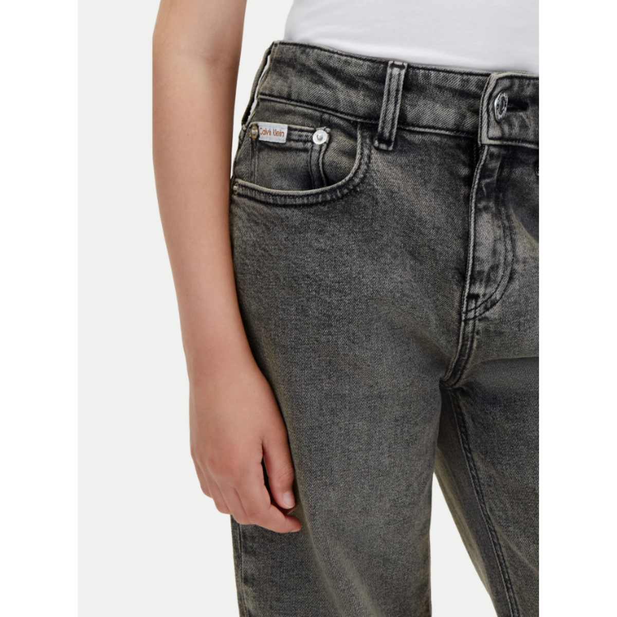Calvin Klein - Black Washed Unisex Jeans