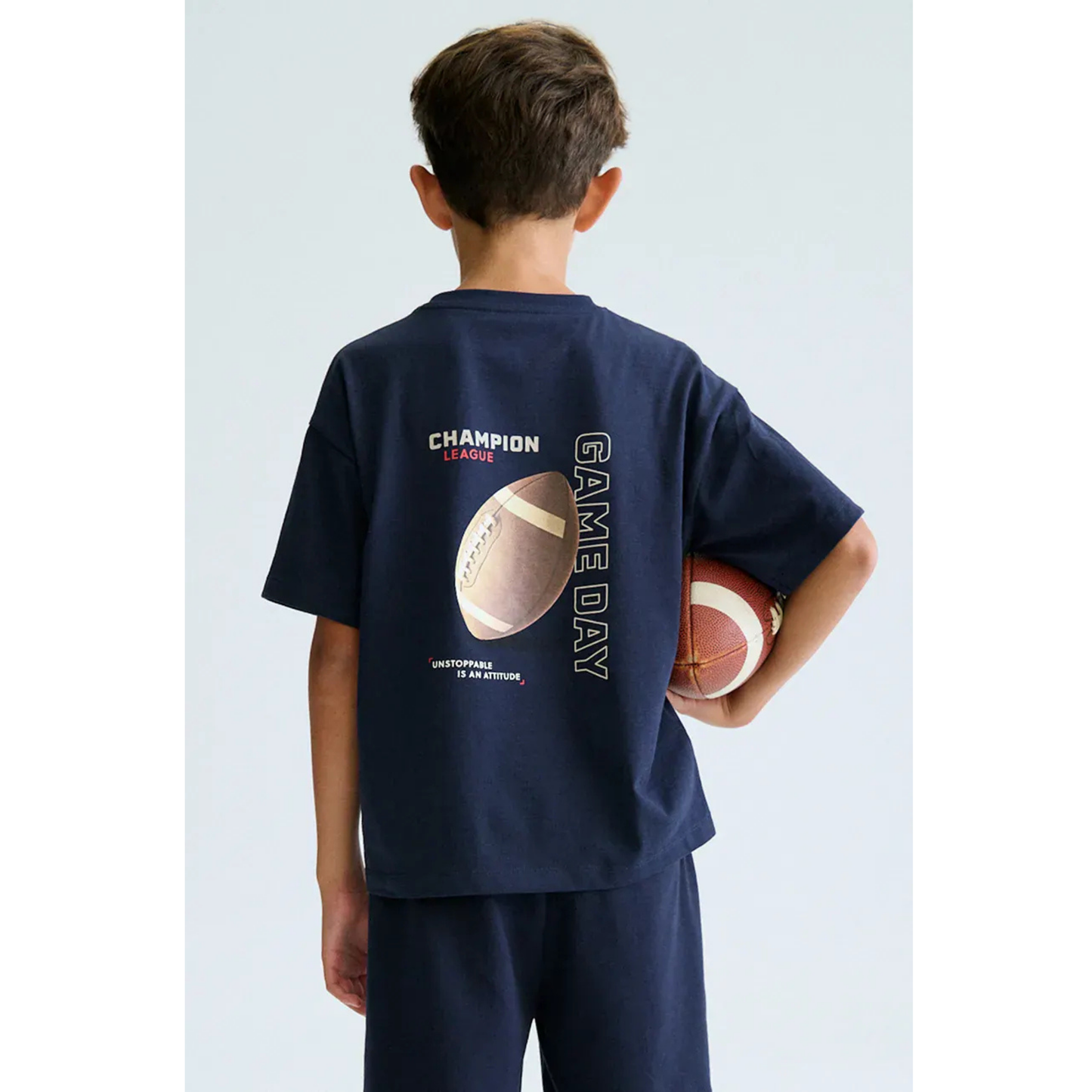 Mayoral - Baseball Blue Cotton Set