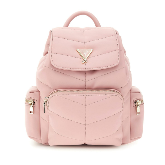 Guess - Pink Leather Backpack