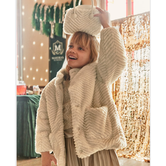 Mayoral - White Girls Fur