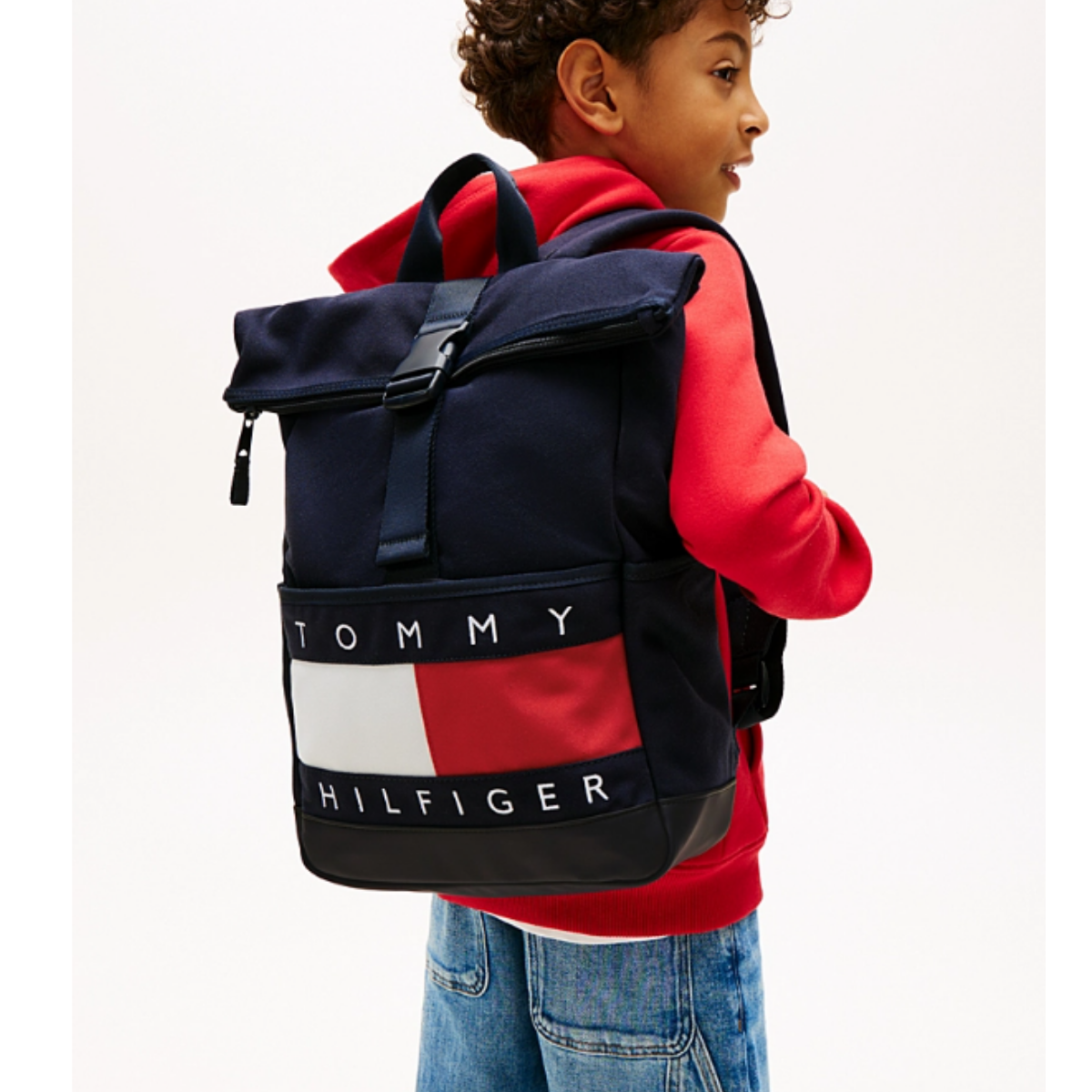 Tommy Hilfiger - Heritage Flag Rollitop Backpack